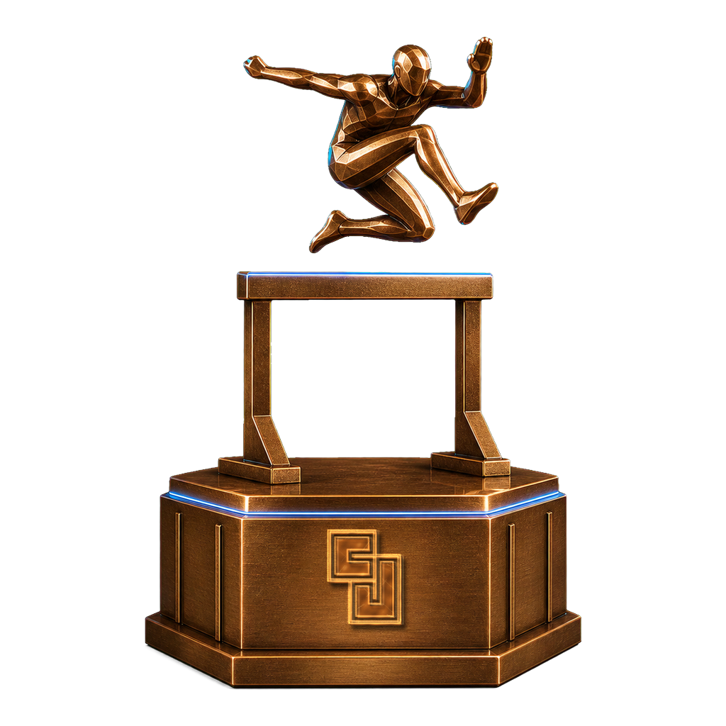 60 cm Sprunghöhe - Bronze